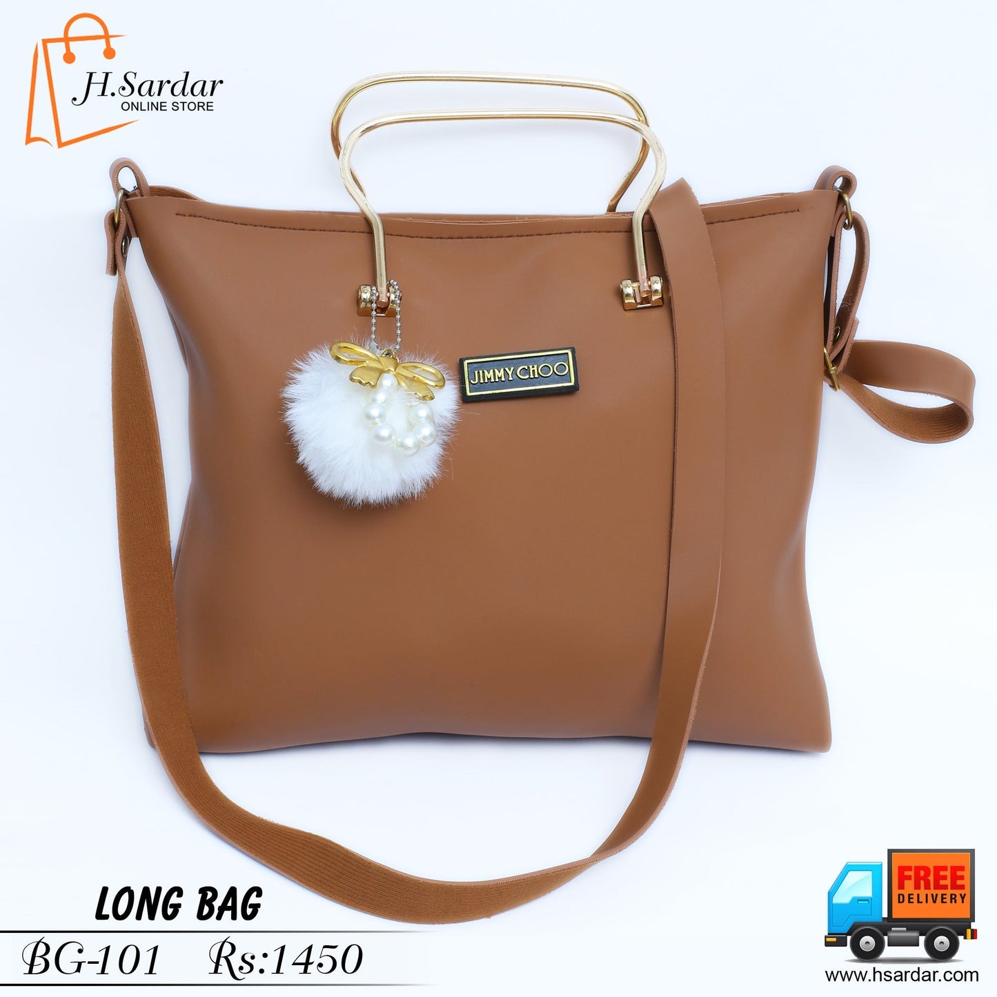 Long Bag - Maroon