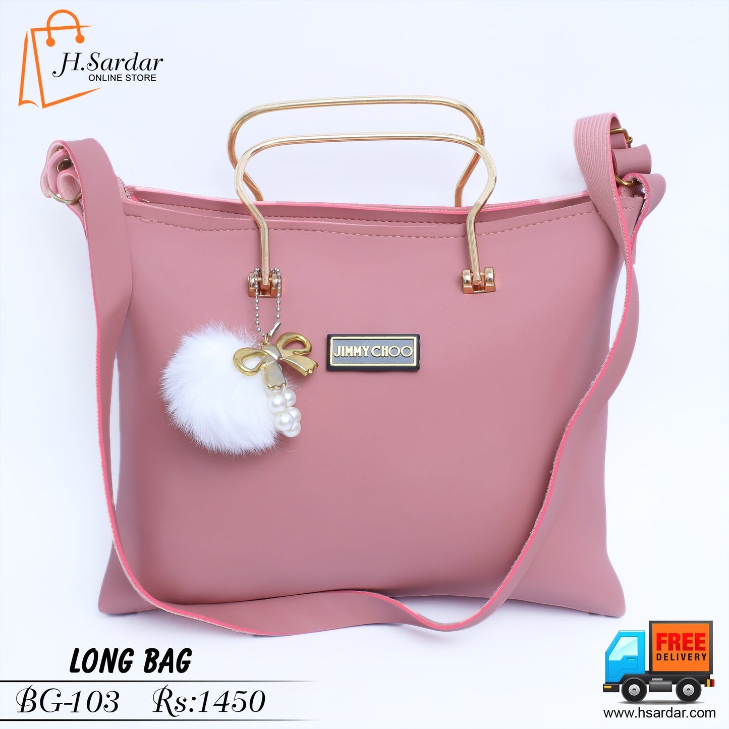 Long Bag - Maroon